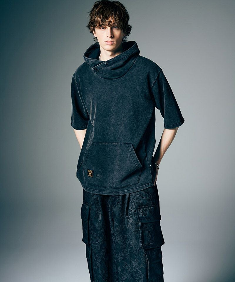 【美品】✨glambグラムNo Sleeve Hoodie/ノースリーブフーディ glamb(グラム)】【予約販売5月下旬～6月上旬入荷】 Aged Pile Hoodie