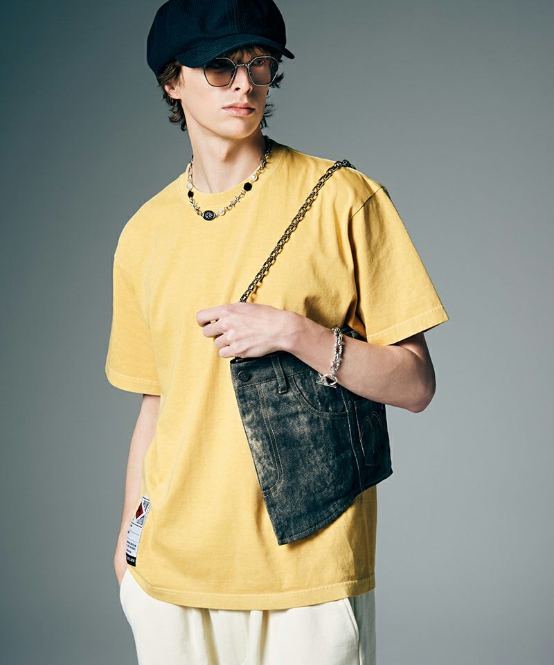 glamb(グラム)】Aged Denim Bag エイジドデニムバッグ(GB0226-AC07