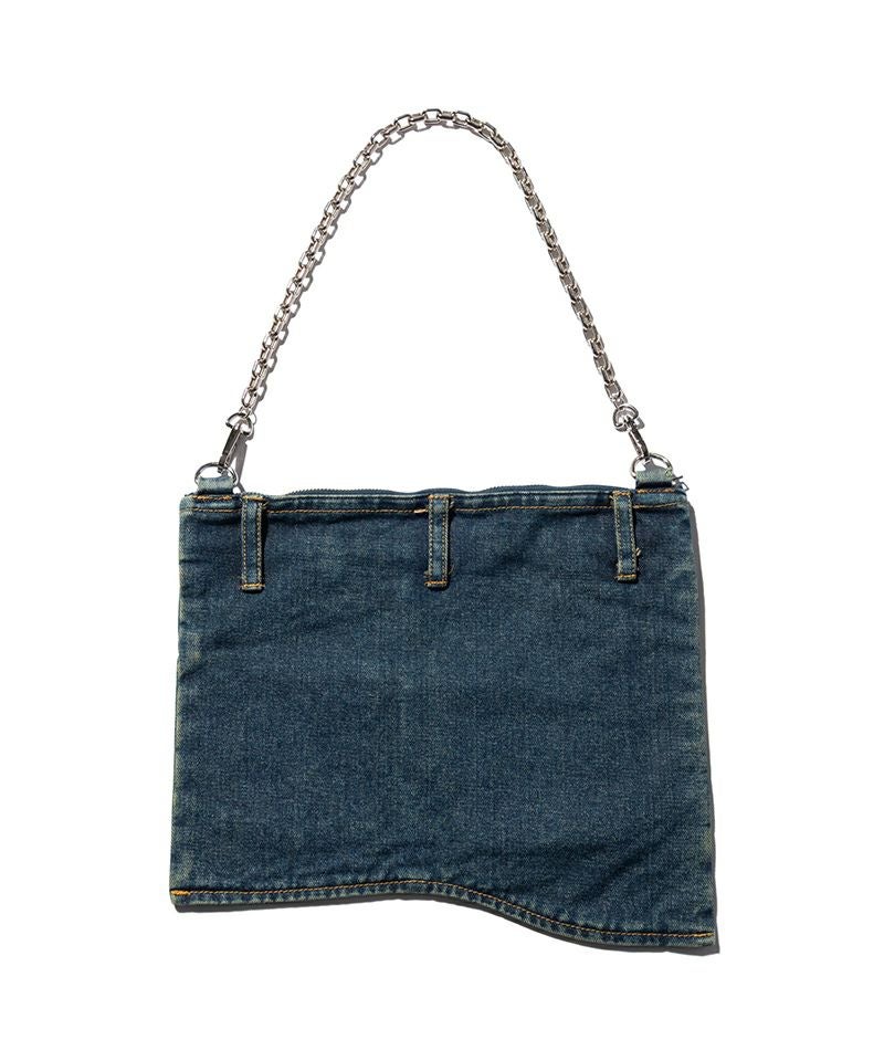 glamb(グラム)】Aged Denim Bag エイジドデニムバッグ(GB0226-AC07