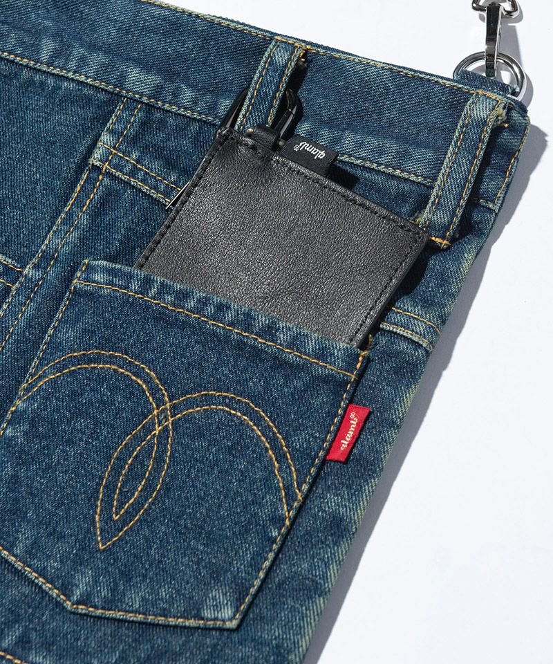 glamb(グラム)】Aged Denim Bag エイジドデニムバッグ(GB0226-AC07