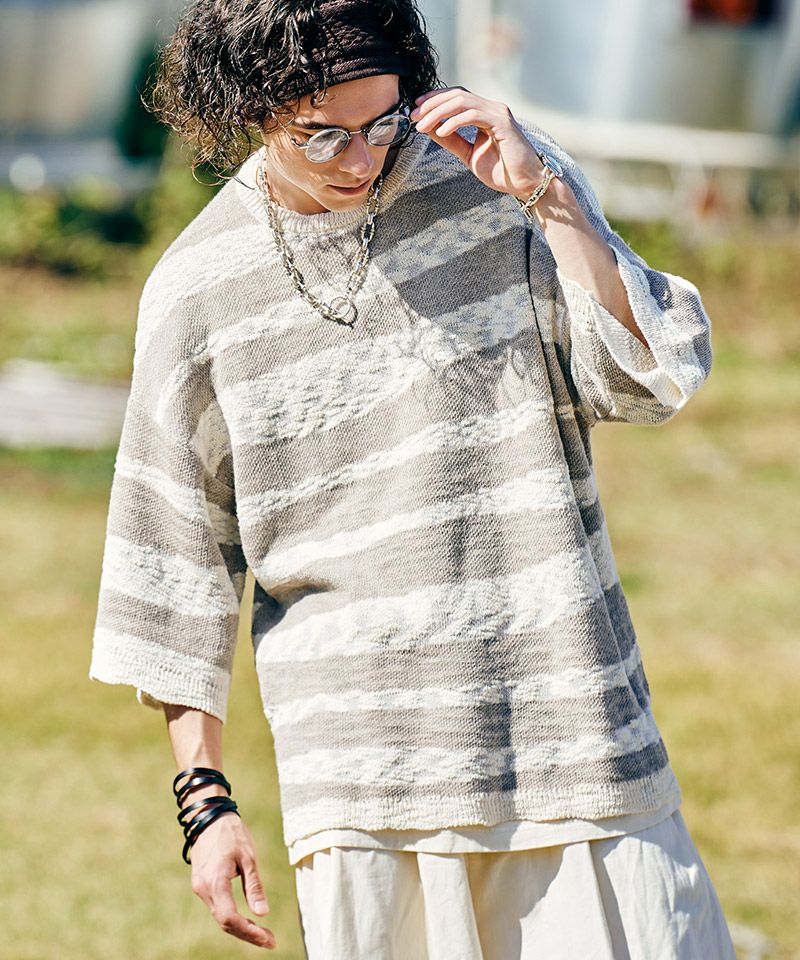 50%OFF【glamb(グラム)】Oversized Summer Knit オーバーサイズサマー