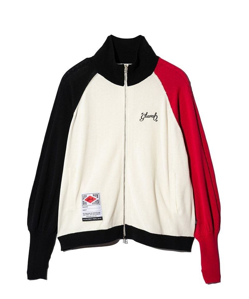 glamb(グラム)】Knit Track Jacket ニットトラックジャケット(GB0226
