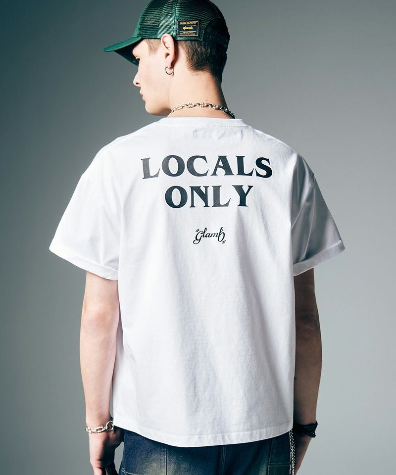 glamb(グラム)】Locals Only T-Shirt ローカルズオンリーTシャツ
