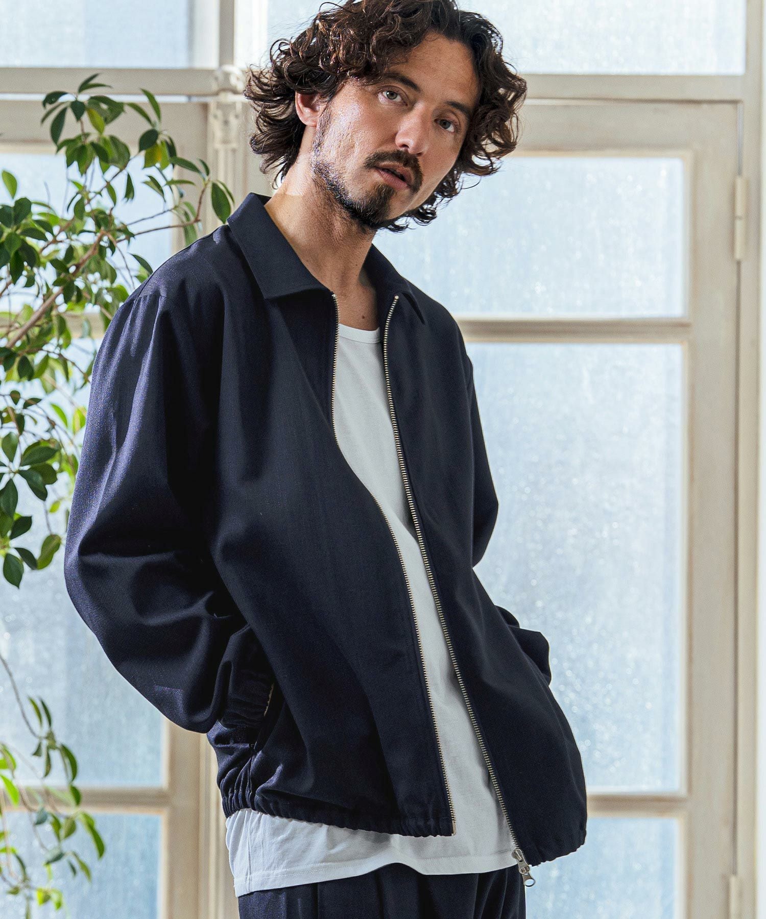 margetokyo ブルゾン Magine(マージン)】TR Stretch Double Zip Relax Fit Blouson ジップ