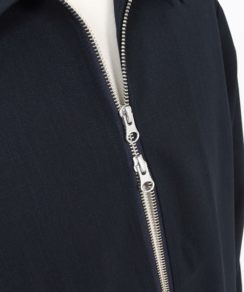 Magine(マージン)】TR Stretch Double Zip Relax Fit Blouson ジップ