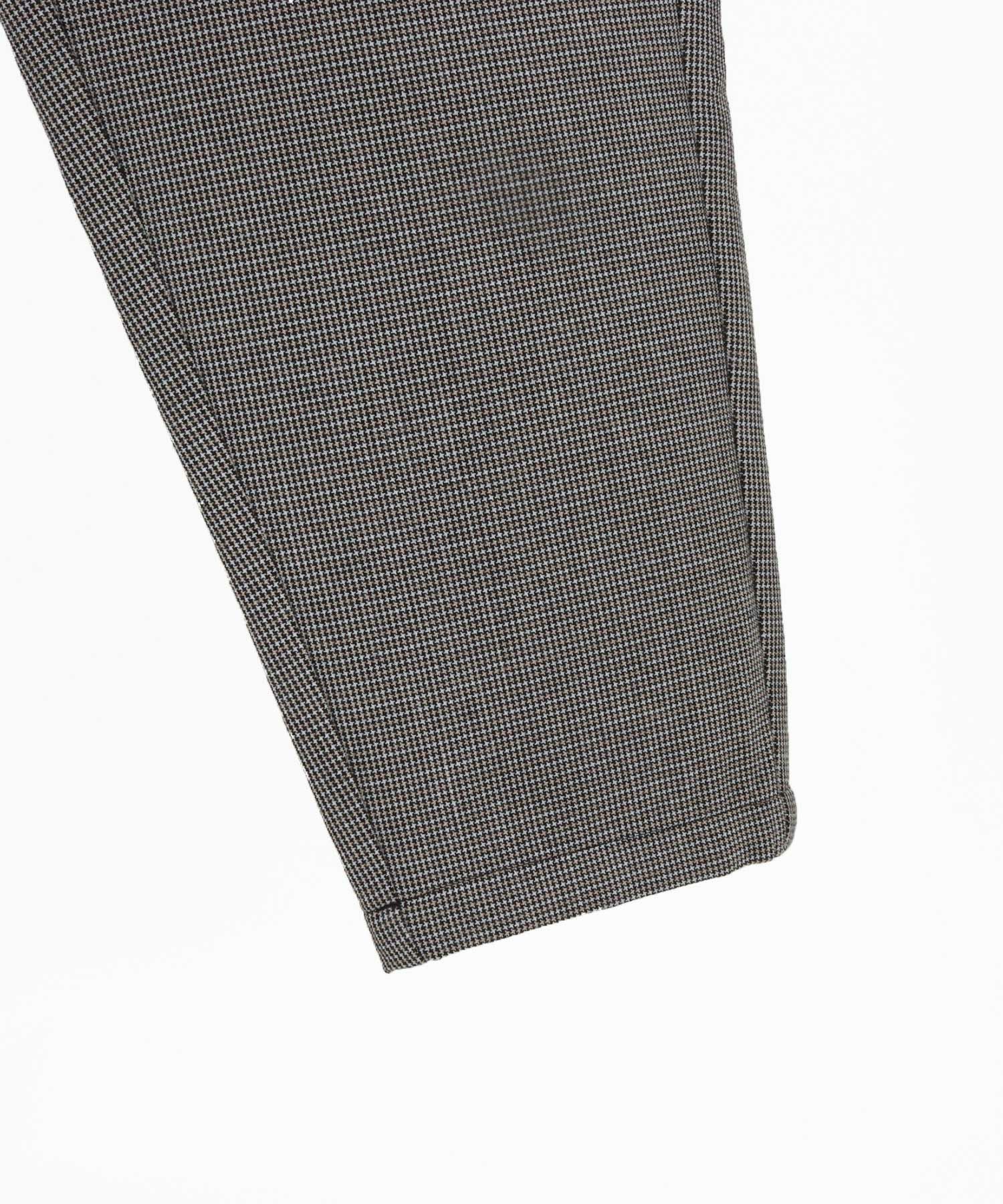 Magine(マージン)】Asymmetric Cargo Pocket Bonded Houndstooth Pants