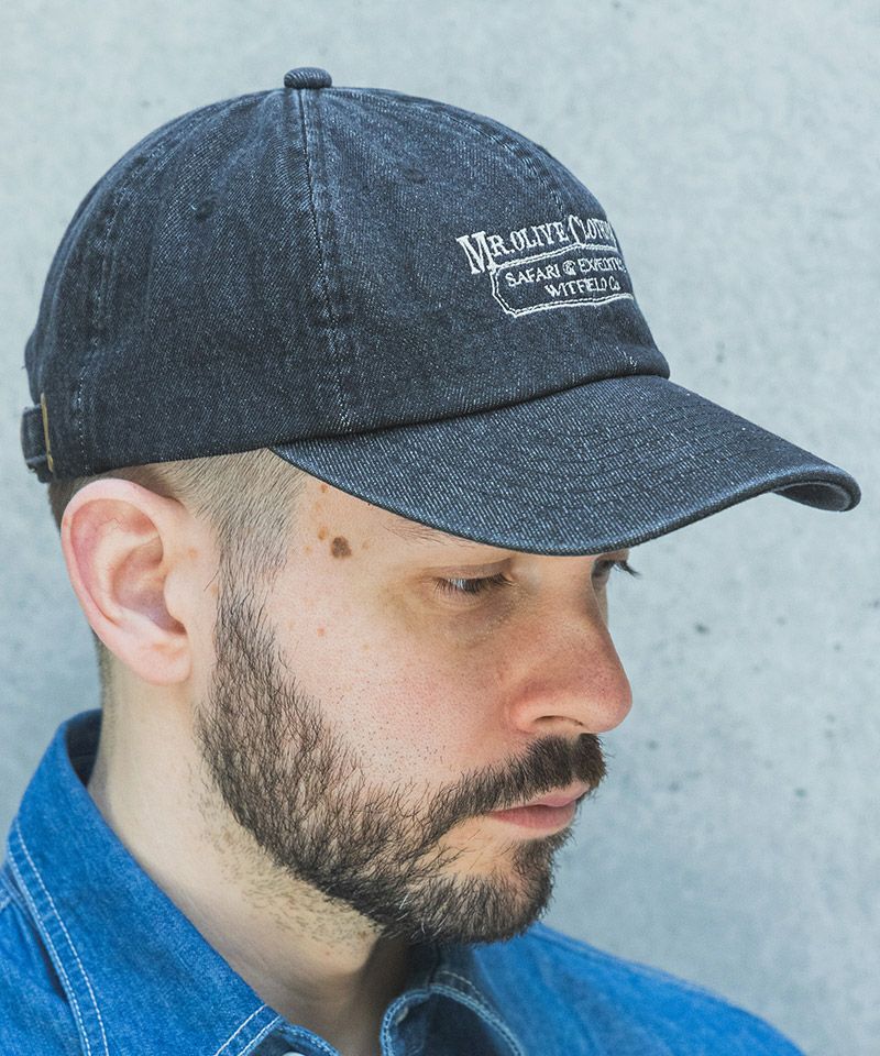 MROLIVE(ミスターオリーブ)】SAFARI & EXPEDUTION-EMBROIDERY CAP