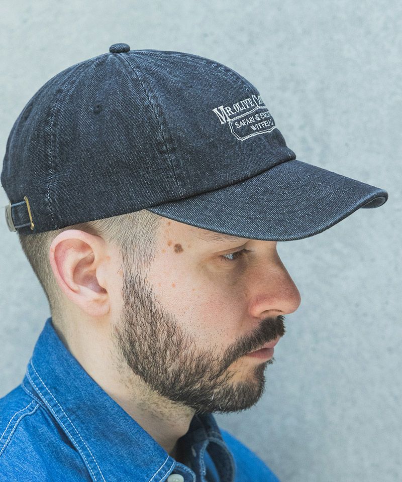 MROLIVE(ミスターオリーブ)】SAFARI & EXPEDUTION-EMBROIDERY CAP