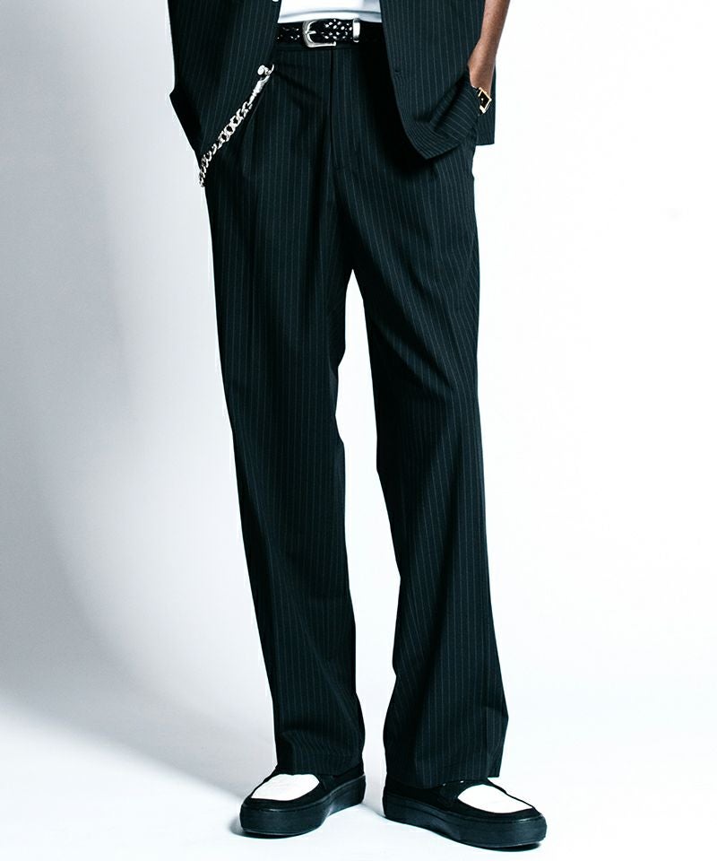 CRIMIE(クライミー)】TAILORED TROUSERS - PIN STRIPE EASY CARE