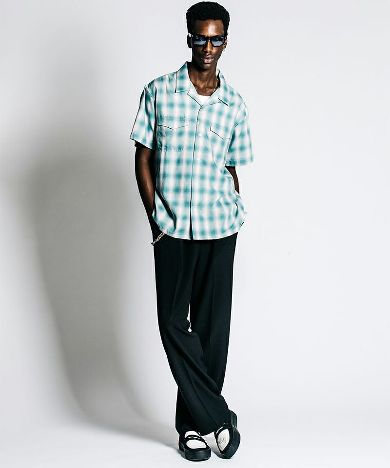 CRIMIE(クライミー)】SUMMER OMBRE CHECK SHIRT サマーオンブレ