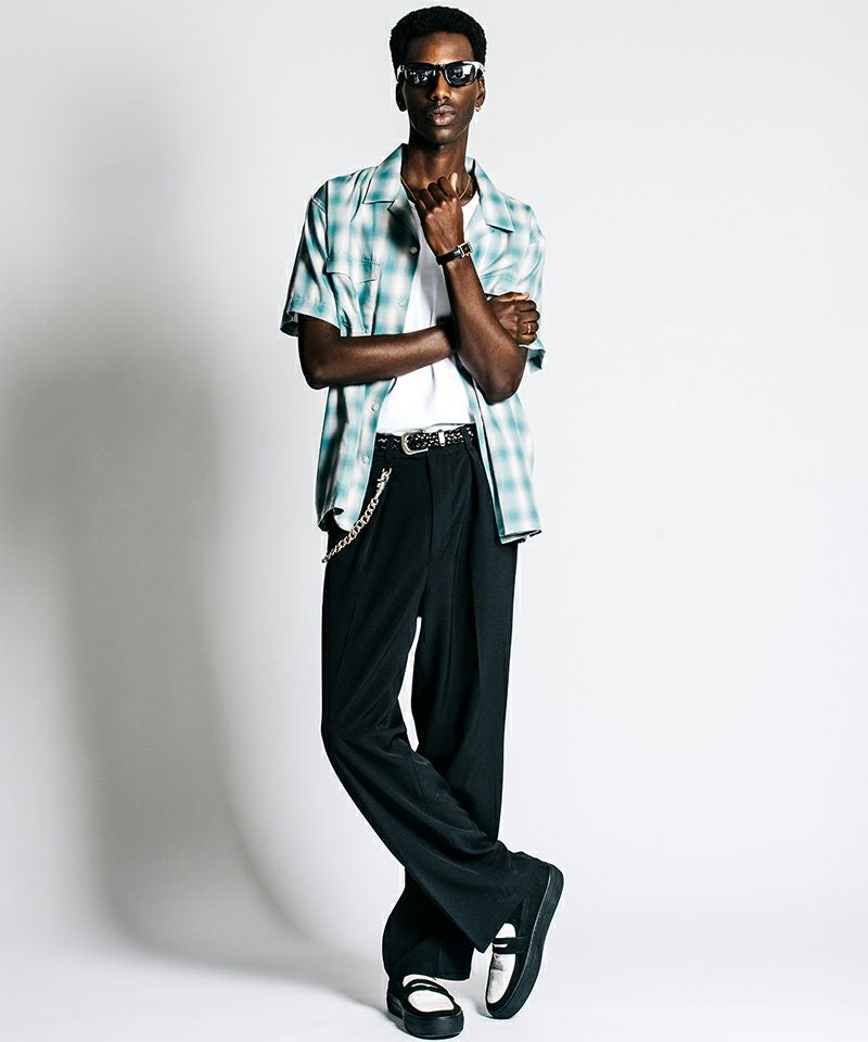CRIMIE(クライミー)】SUMMER OMBRE CHECK SHIRT サマーオンブレ