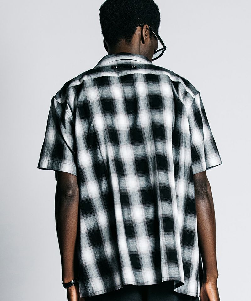 CRIMIE(クライミー)】OMBRE CHECK SHIRT オンブレチェックシャツ(CR1