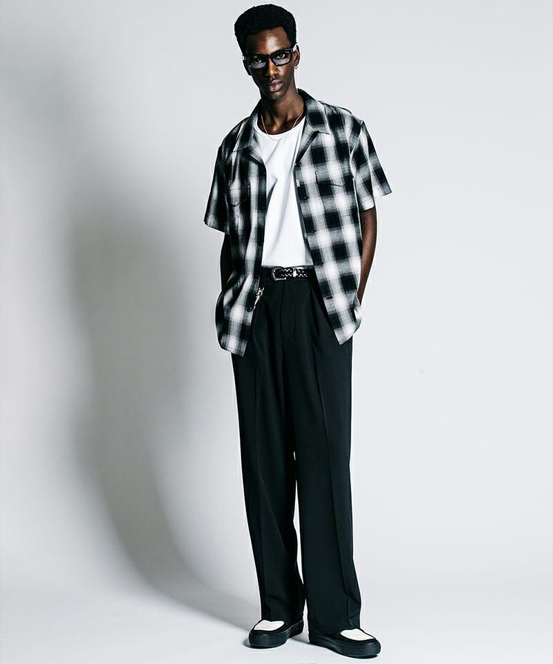 CRIMIE(クライミー)】OMBRE CHECK SHIRT オンブレチェックシャツ(CR1