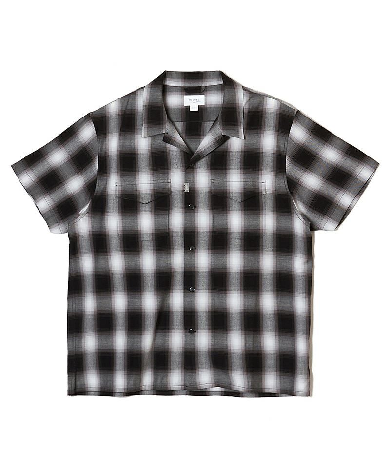 CRIMIE(クライミー)】OMBRE CHECK SHIRT オンブレチェックシャツ(CR1