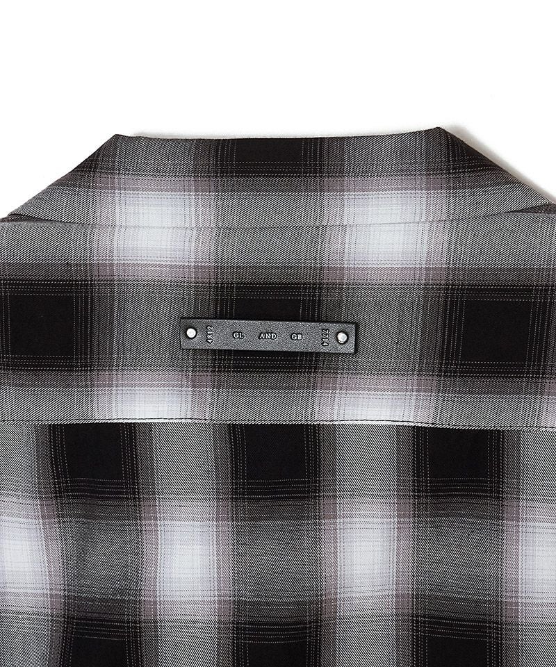 CRIMIE(クライミー)】OMBRE CHECK SHIRT オンブレチェックシャツ(CR1