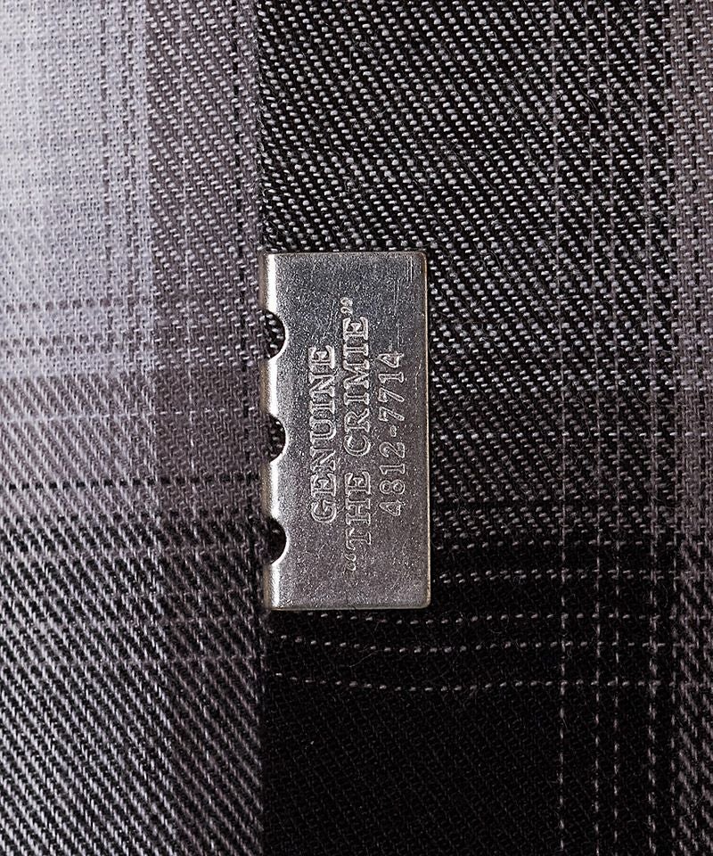 CRIMIE(クライミー)】OMBRE CHECK SHIRT オンブレチェックシャツ(CR1