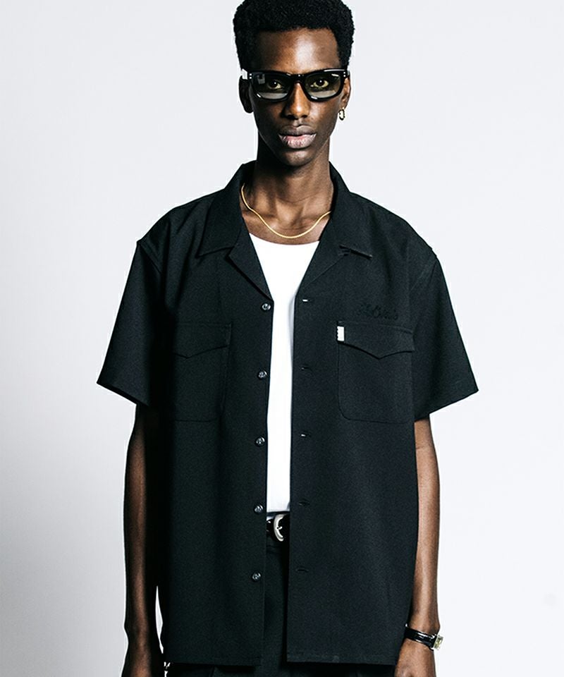 CRIMIE(クライミー)】TAILORED SS SHIRT - MELANGE EASY CARE 半袖
