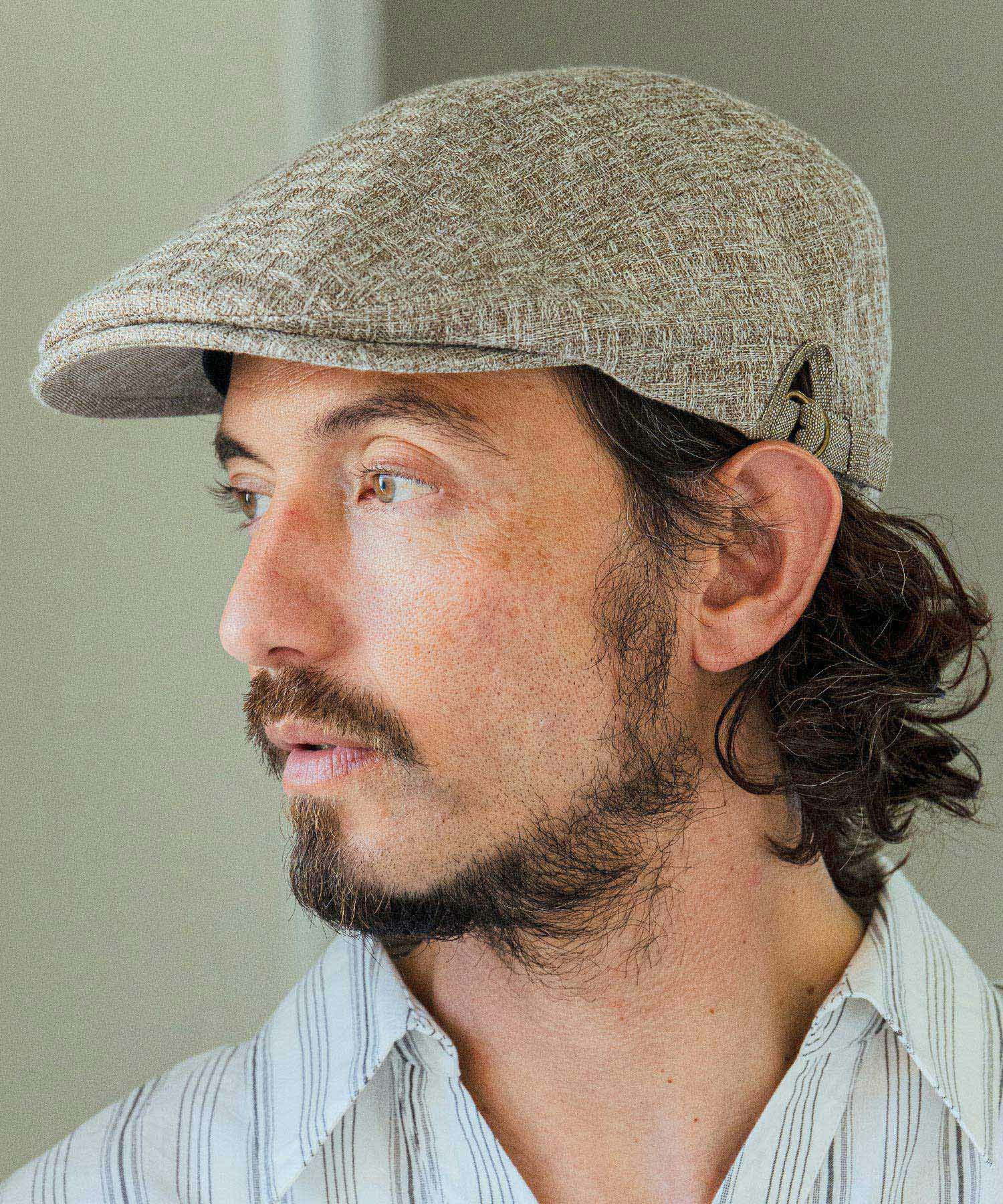 CAMBIO(カンビオ)】Polyester Canvas Hunting Cap ハンチング(NF-261