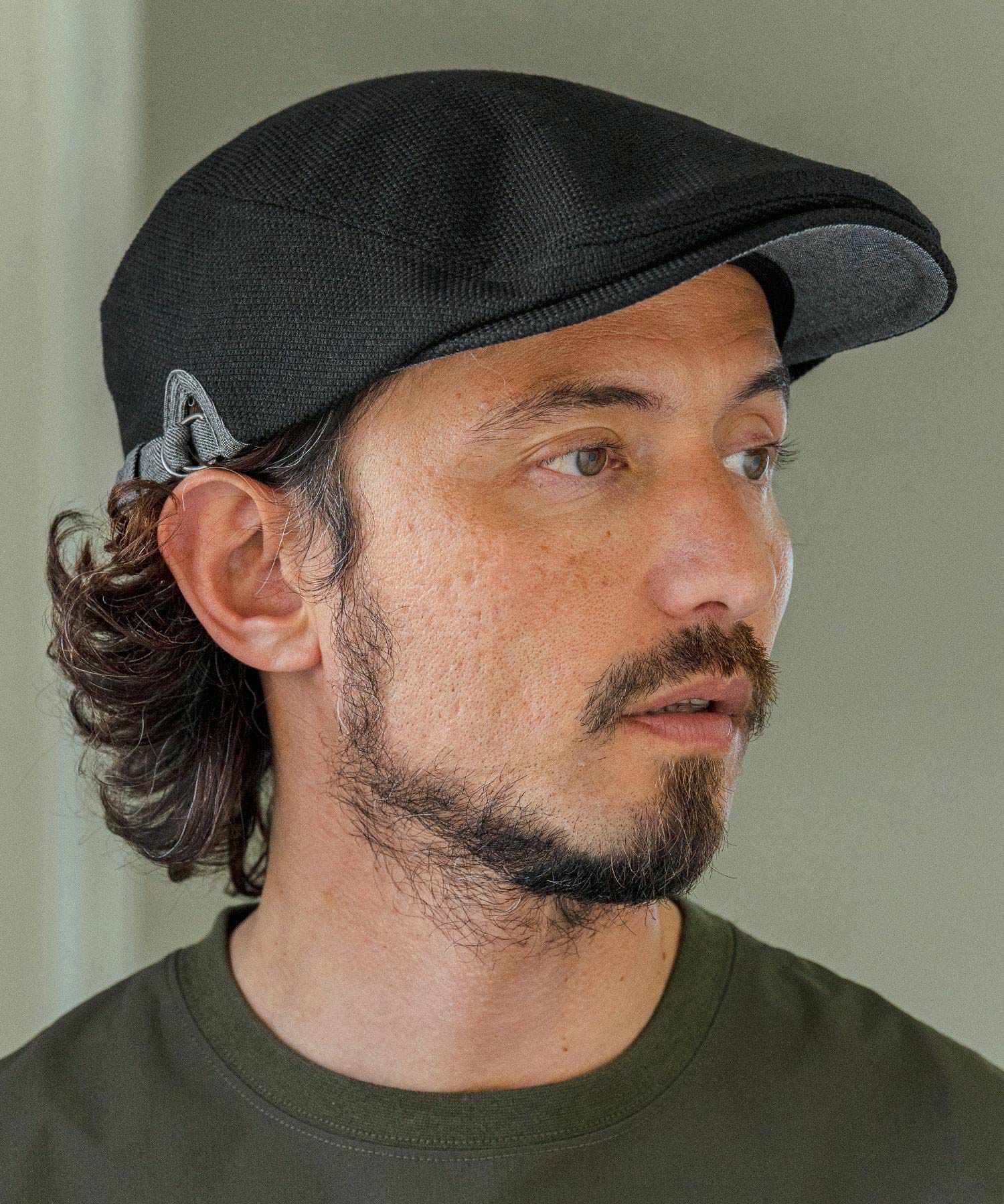 CAMBIO(カンビオ)】Loosely Woven Hunting Cap ハンチング(NF-261