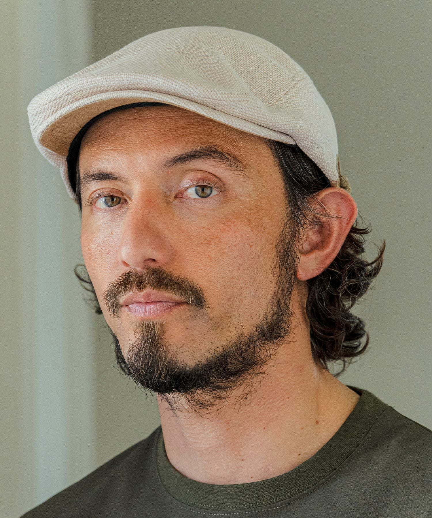 CAMBIO(カンビオ)】Loosely Woven Hunting Cap ハンチング(NF-261