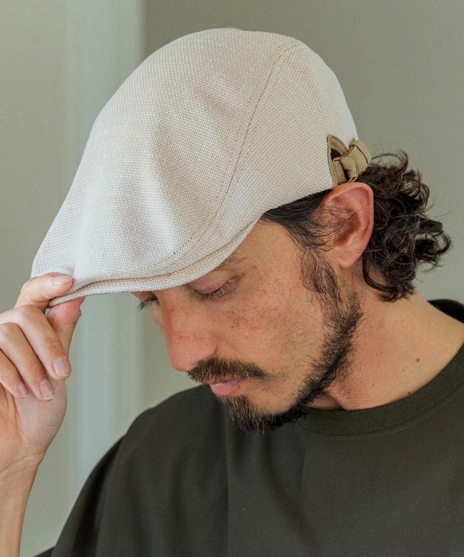 CAMBIO(カンビオ)】Loosely Woven Hunting Cap ハンチング(NF-261