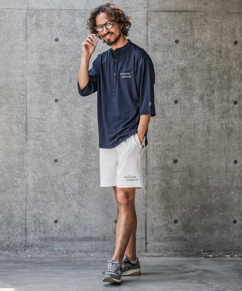 1minute 1second(ワンミニットワンセカンド)】high stretch knit half 
