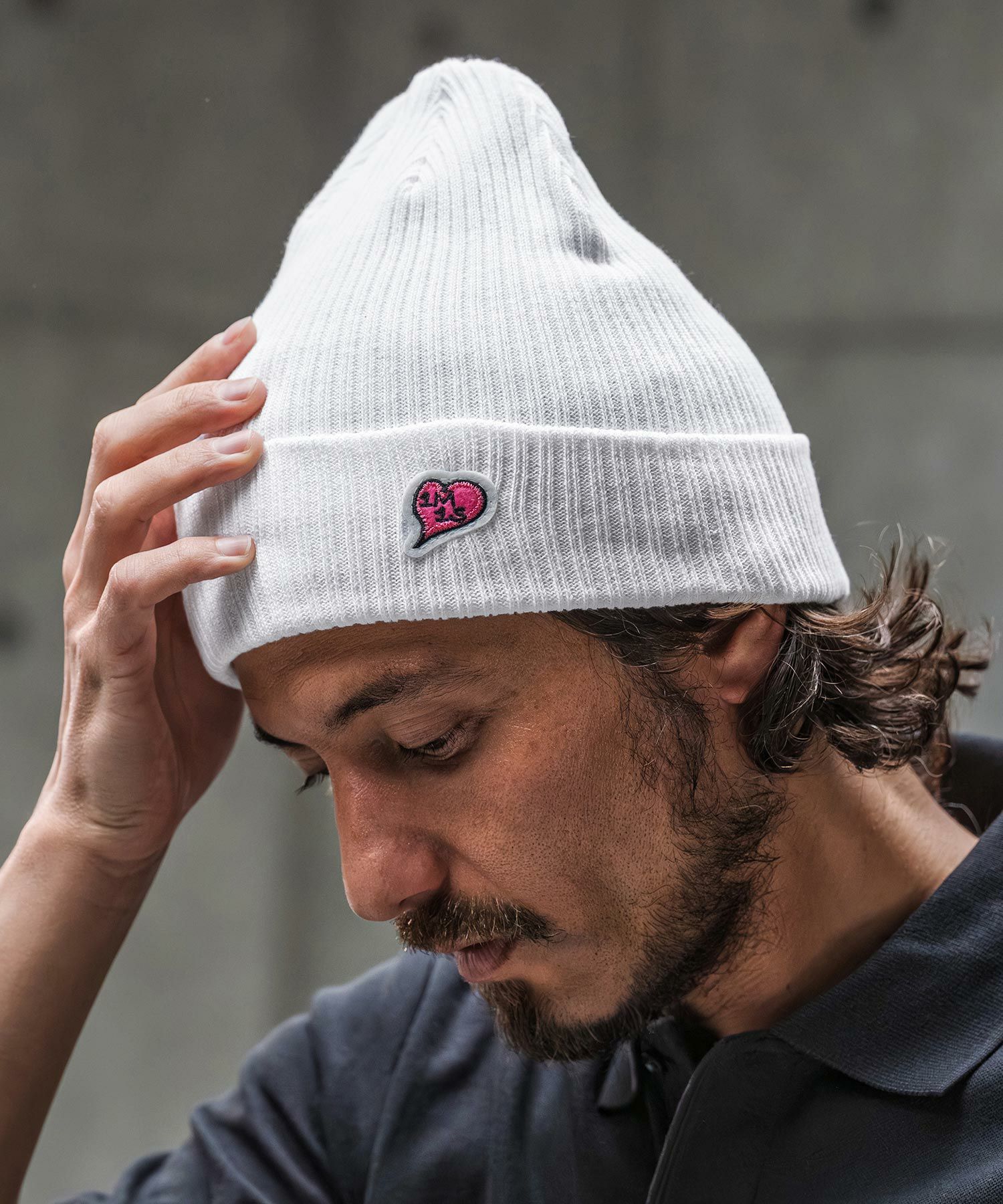 1minute 1second(ワンミニットワンセカンド)】nylon x knit line polo