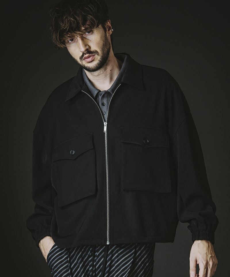 ノーブル　ブルゾン　ブラック アーバンリサーチ ロッソ URBAN RESEARCH ROSSO 『XLサイズあり