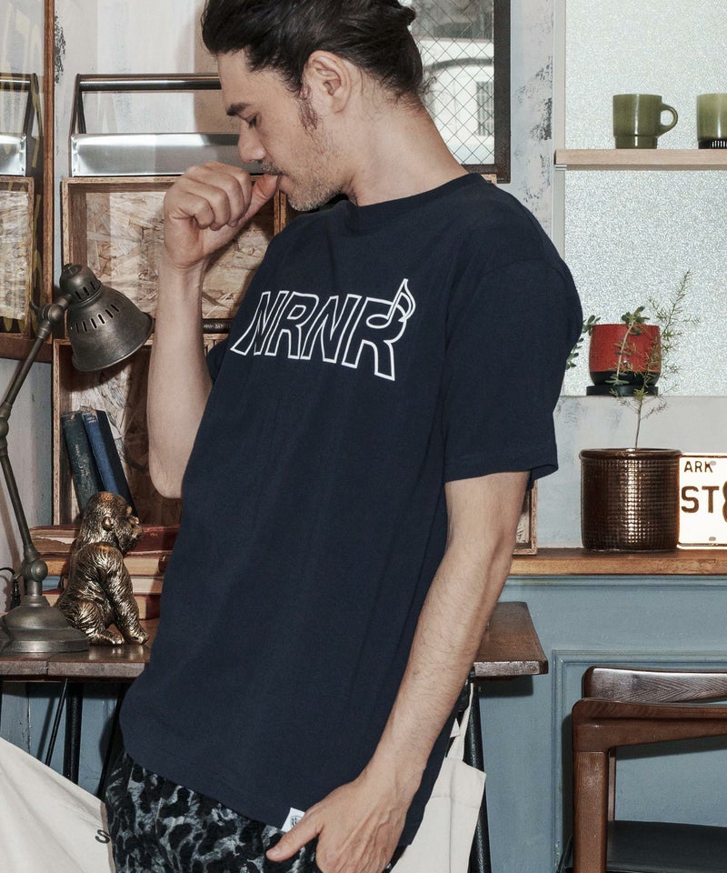 シャツ通販 no rain no rainbow tシャツ No Rain No Rainbow ノーレインノーレインボー NRNR printed T-shirt Tシャツ NR26S-27