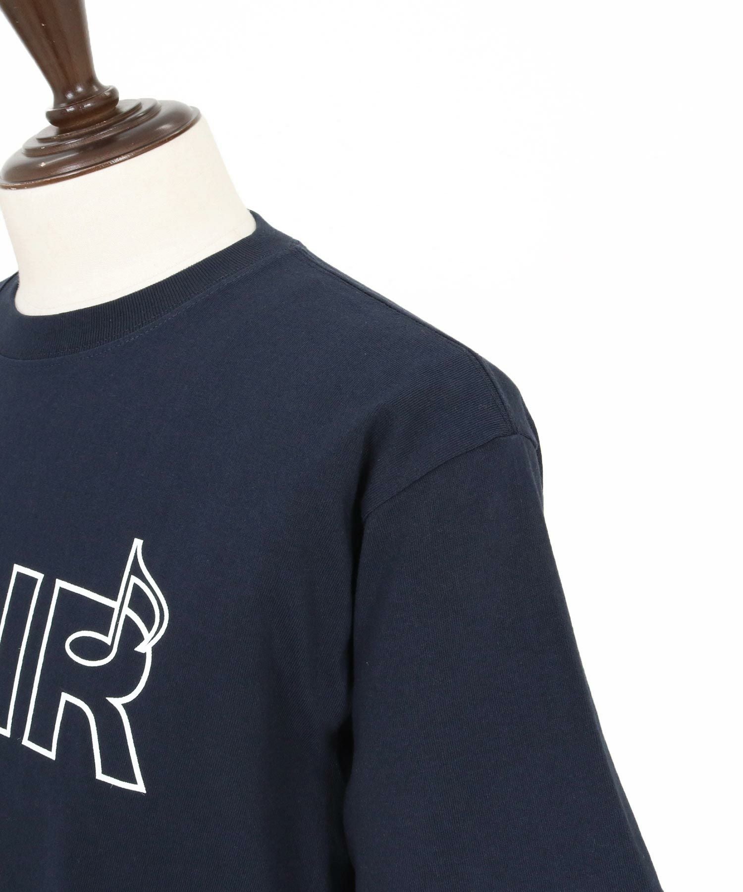 No Rain No Rainbow(ノーレインノーレインボー)】NRNR printed T-shirt