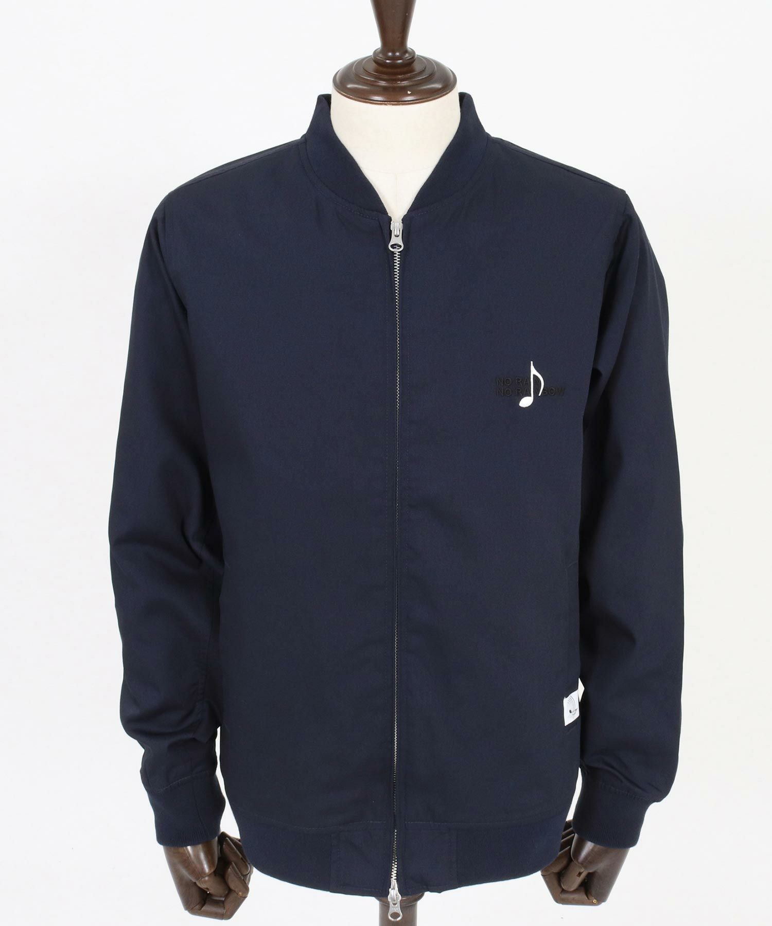 No Rain No Rainbow(ノーレインノーレインボー)】stadium jacket with