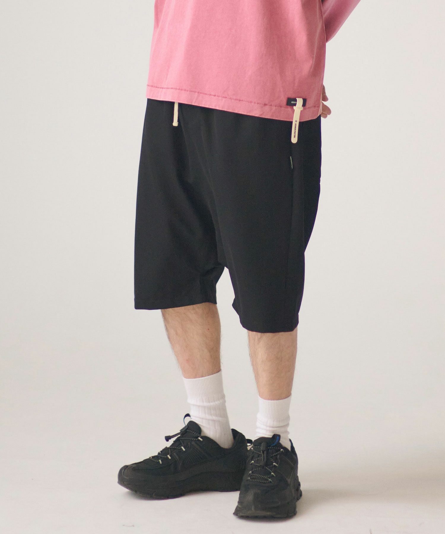 ADAM PATEK(アダムパテック)】ripple sarouel short pants サルエル