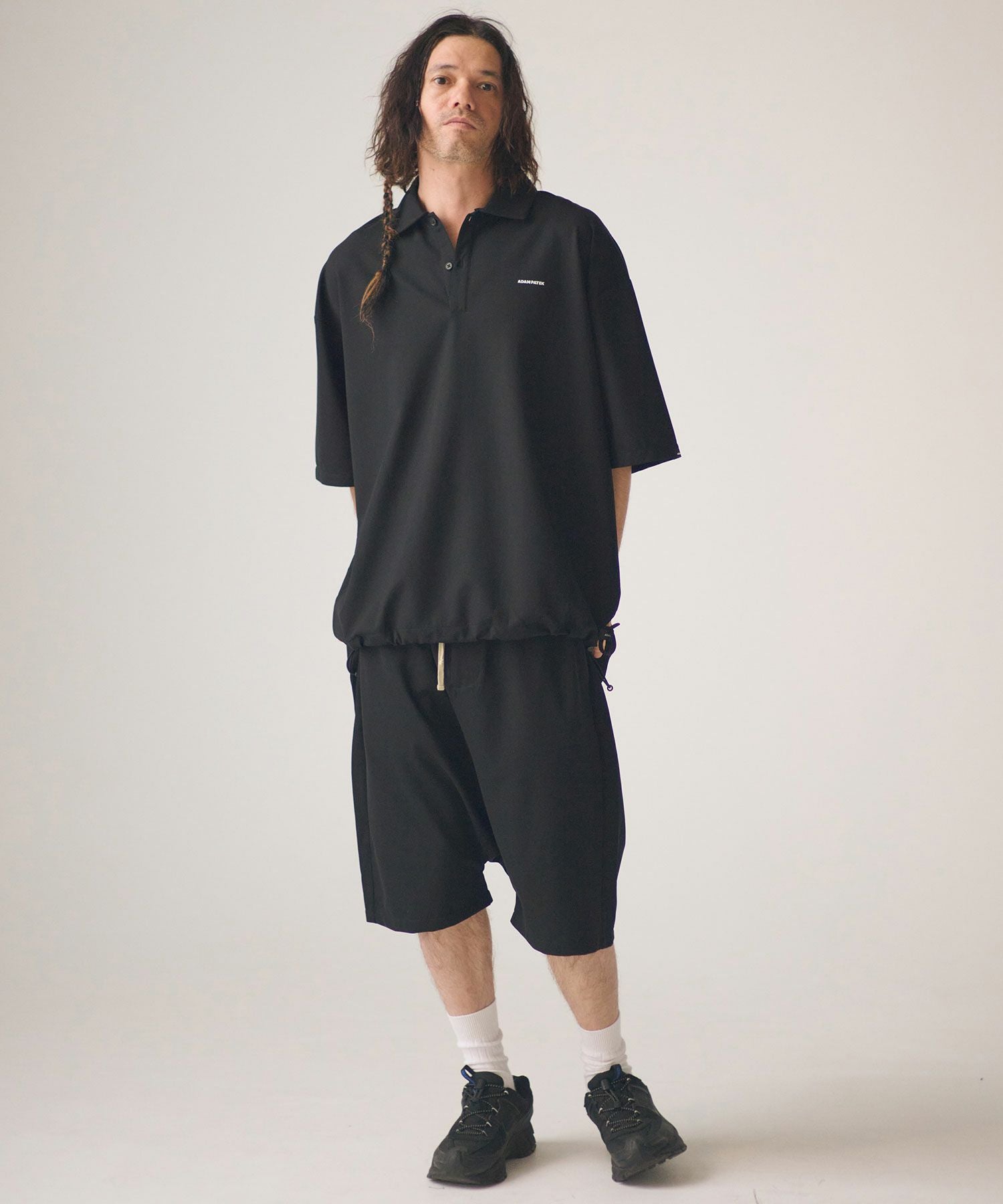 ADAM PATEK(アダムパテック)】ripple sarouel short pants サルエル