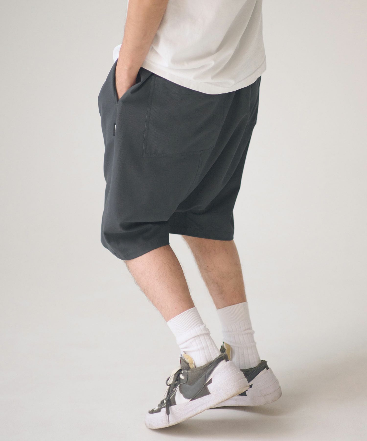 ADAM PATEK(アダムパテック)】ripple sarouel short pants サルエル