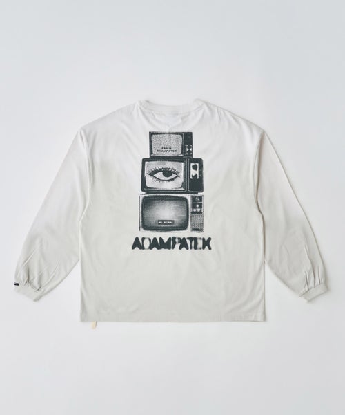 ADAM PATEK(アダムパテック)】rounded border long sleeveT ロング 