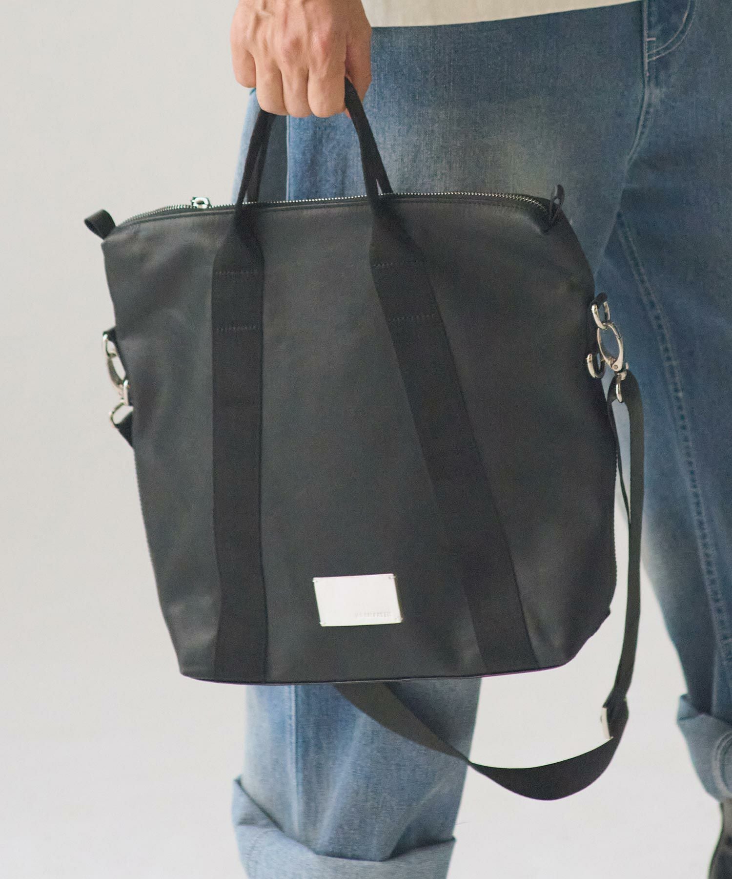 ADAM PATEK(アダムパテック)】water repellent leather medium 2way