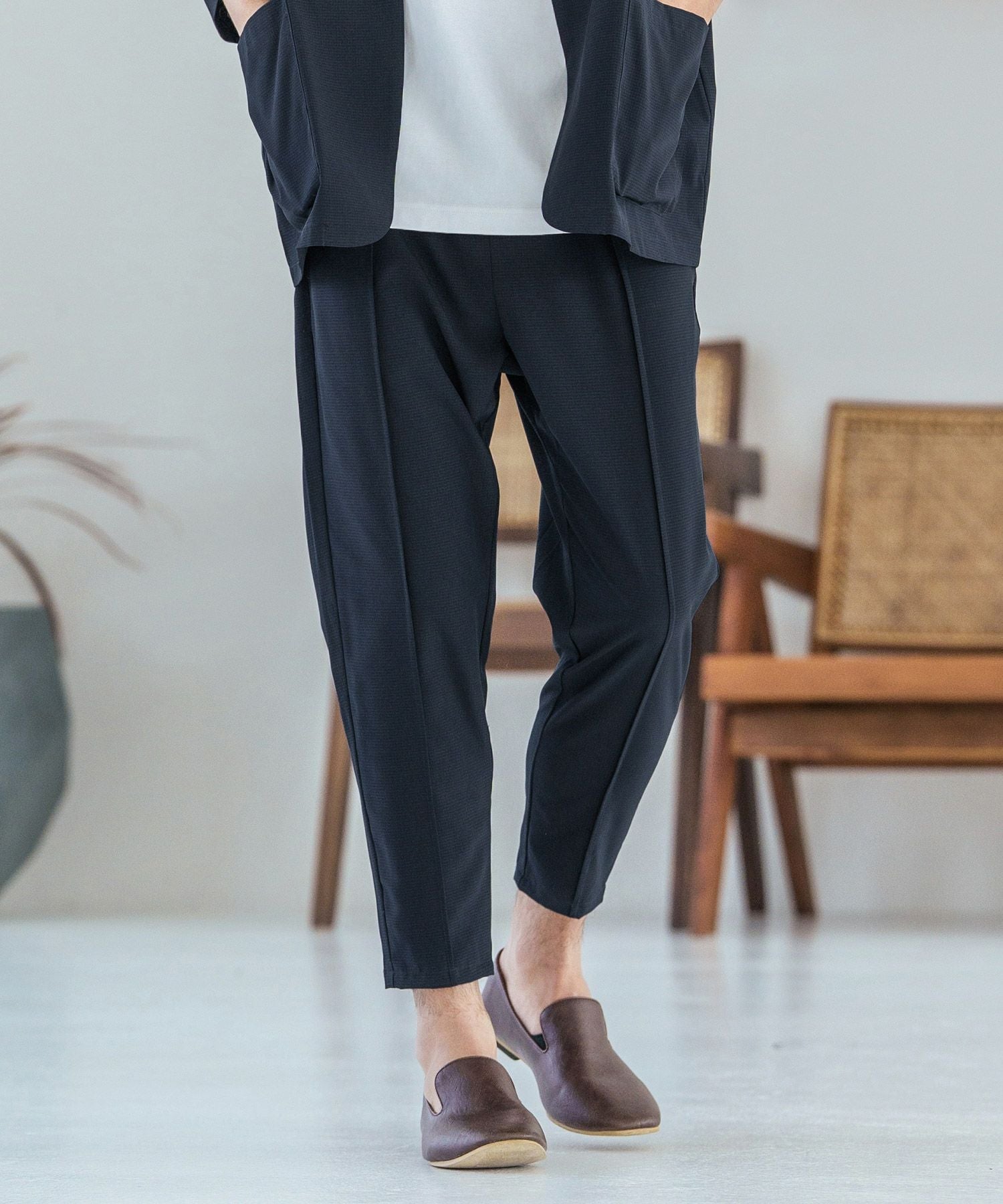 Magine(マージン)】Dot Air Fabric Pants テーパードパンツ(MGN-261