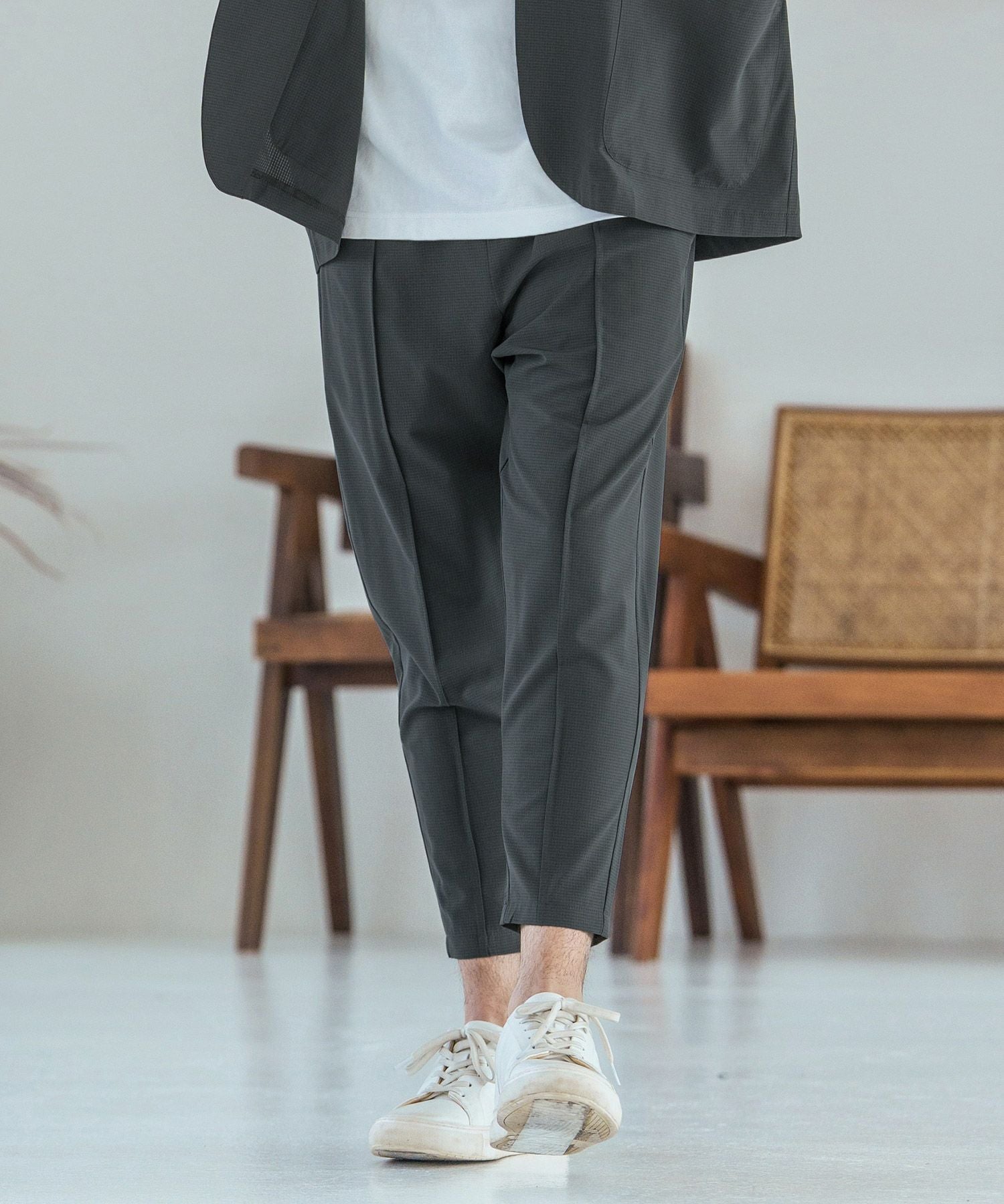 Magine(マージン)】Dot Air Fabric Pants テーパードパンツ(MGN-261