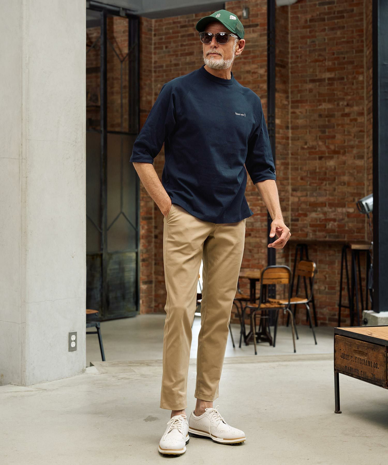 Maison code 13(メゾンコードサーティーン)】raglan sleeve cut sew