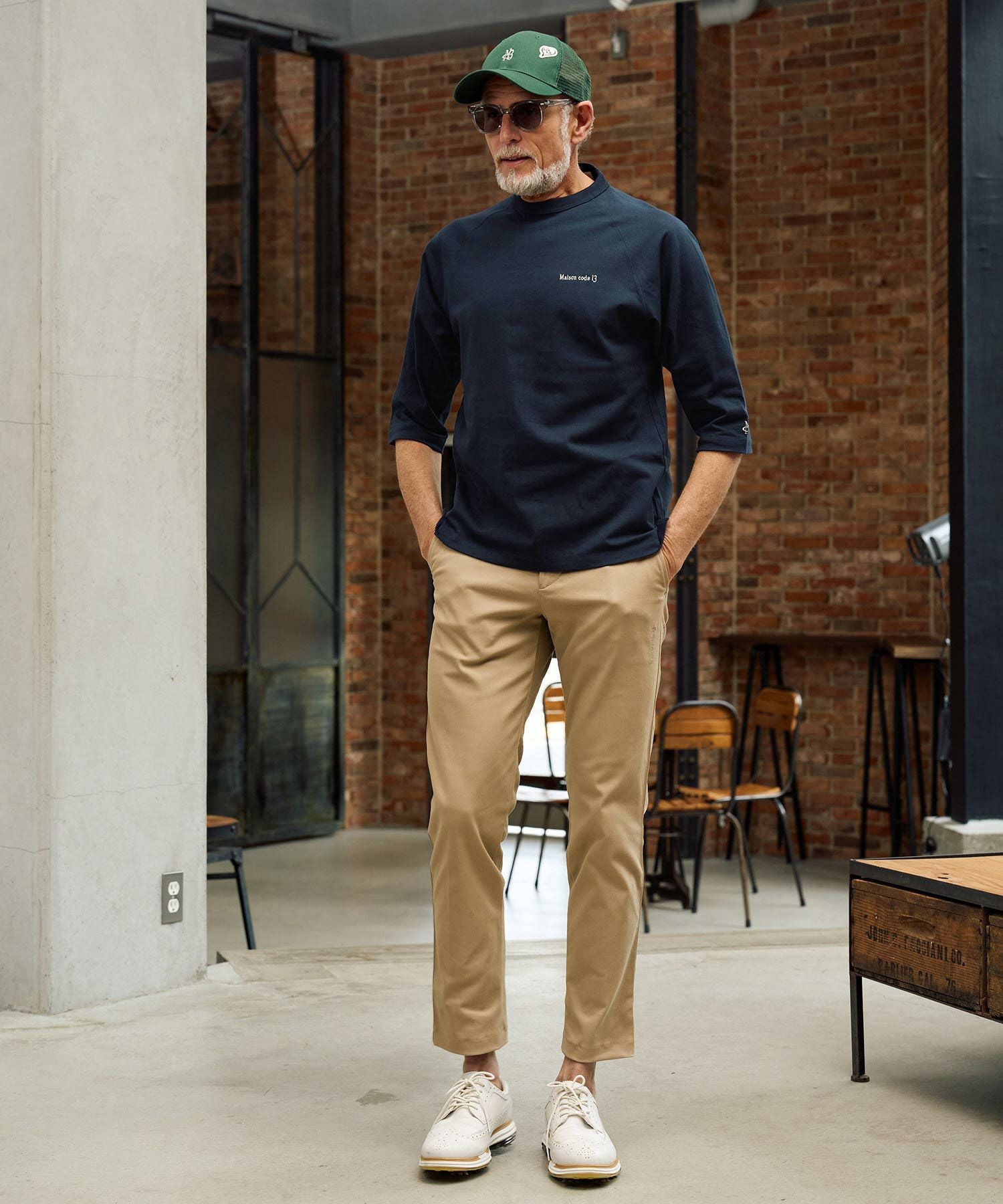 Maison code 13(メゾンコードサーティーン)】raglan sleeve cut sew