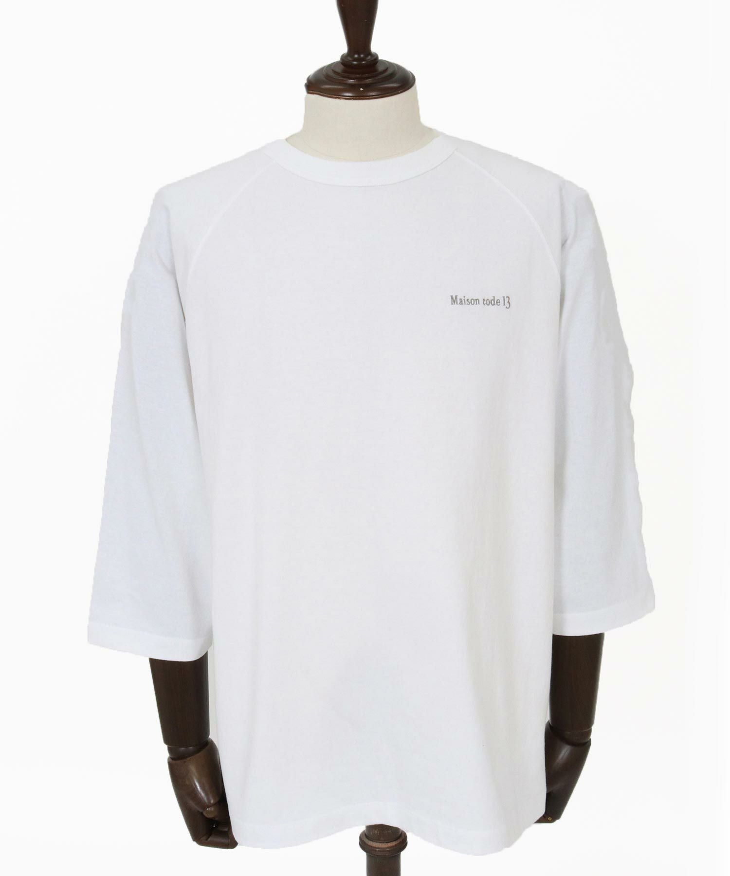 Maison code 13(メゾンコードサーティーン)】raglan sleeve cut sew