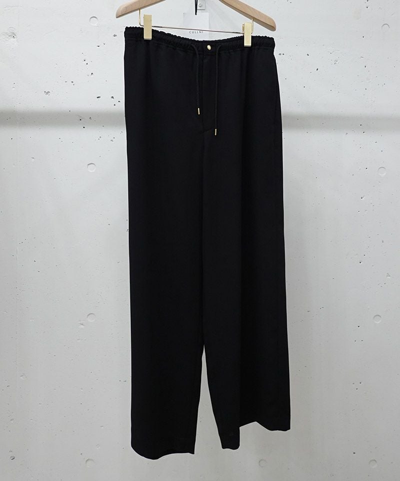 30%OFF【CULLNI(クルニ)】Dry Stretch Cloth Extra Wide Drawstring