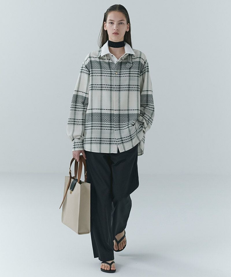 30%OFF【CULLNI(クルニ)】Dry Gabardine Drawstring Wide Pants
