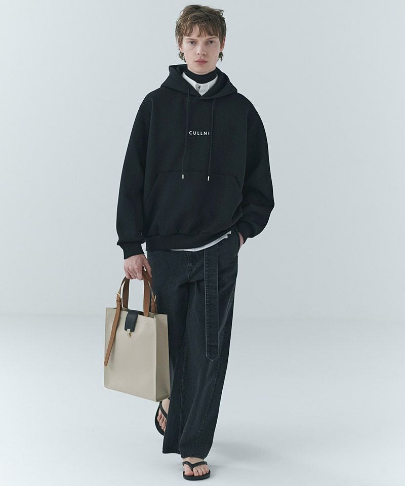 30%OFF【CULLNI(クルニ)】CULLNI Logo Embroidery Hoodie パーカー(BS