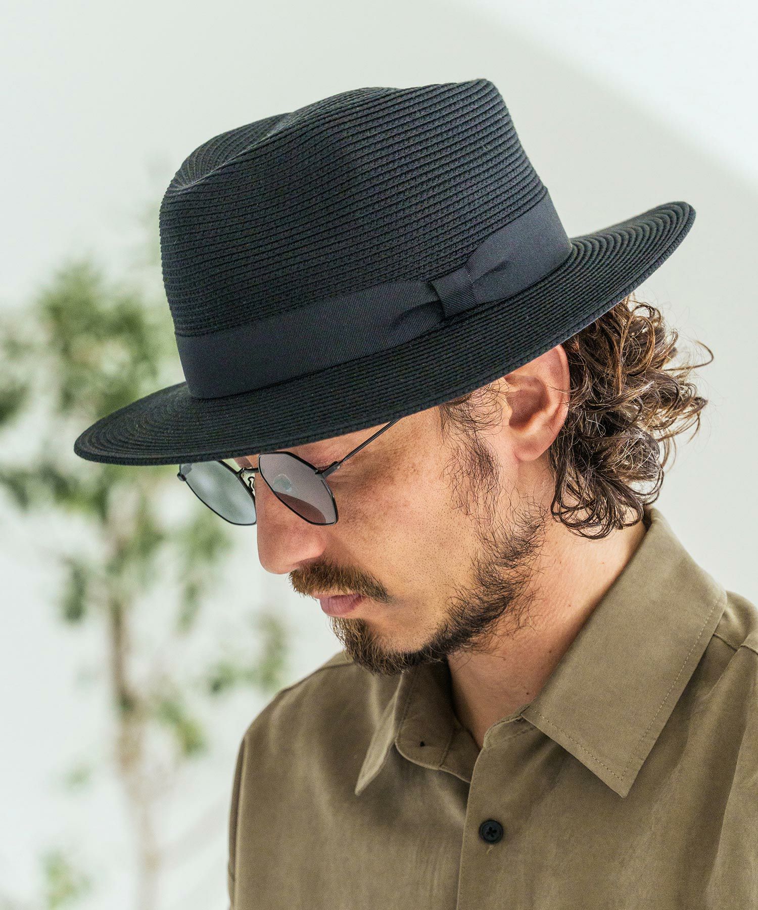 CAMBIO(カンビオ)】Washable Braid Hat ブレードハット(NF-261-BO014