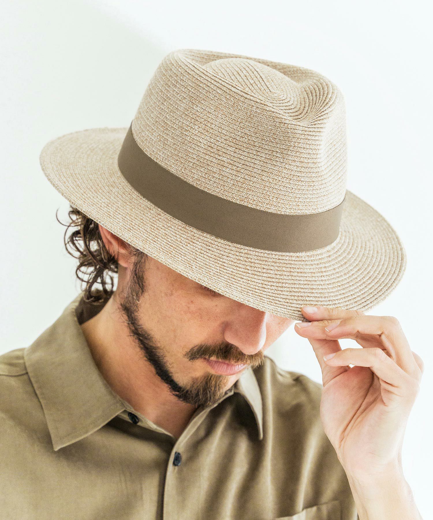 CAMBIO(カンビオ)】Washable Braid Hat ブレードハット(NF-261-BO014
