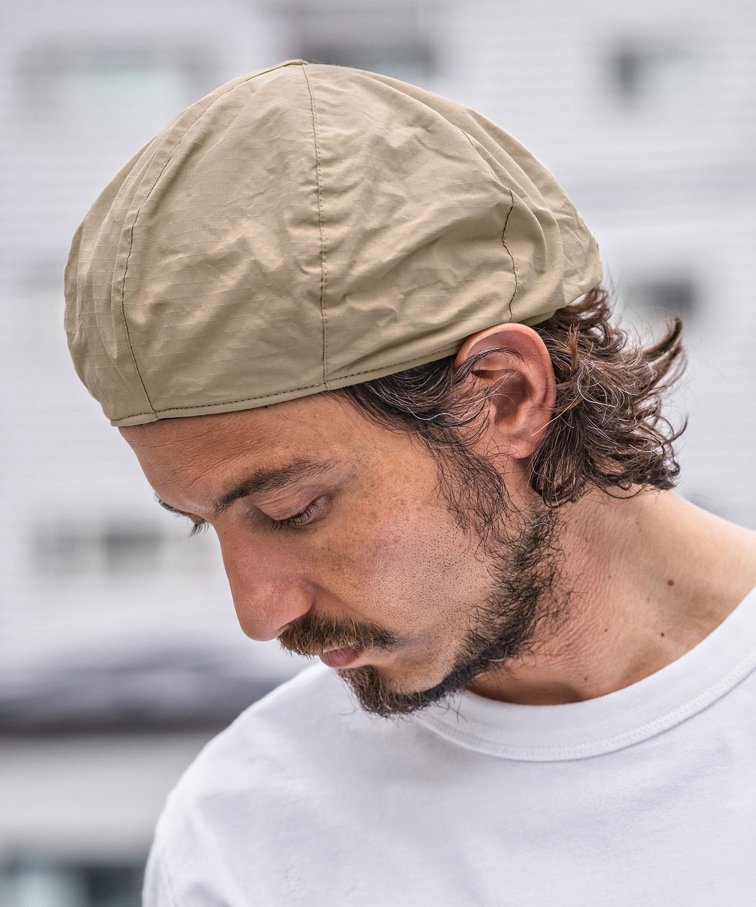 CAMBIO(カンビオ)】Organic Cotton Cordura Rip stop Beret ベレー帽