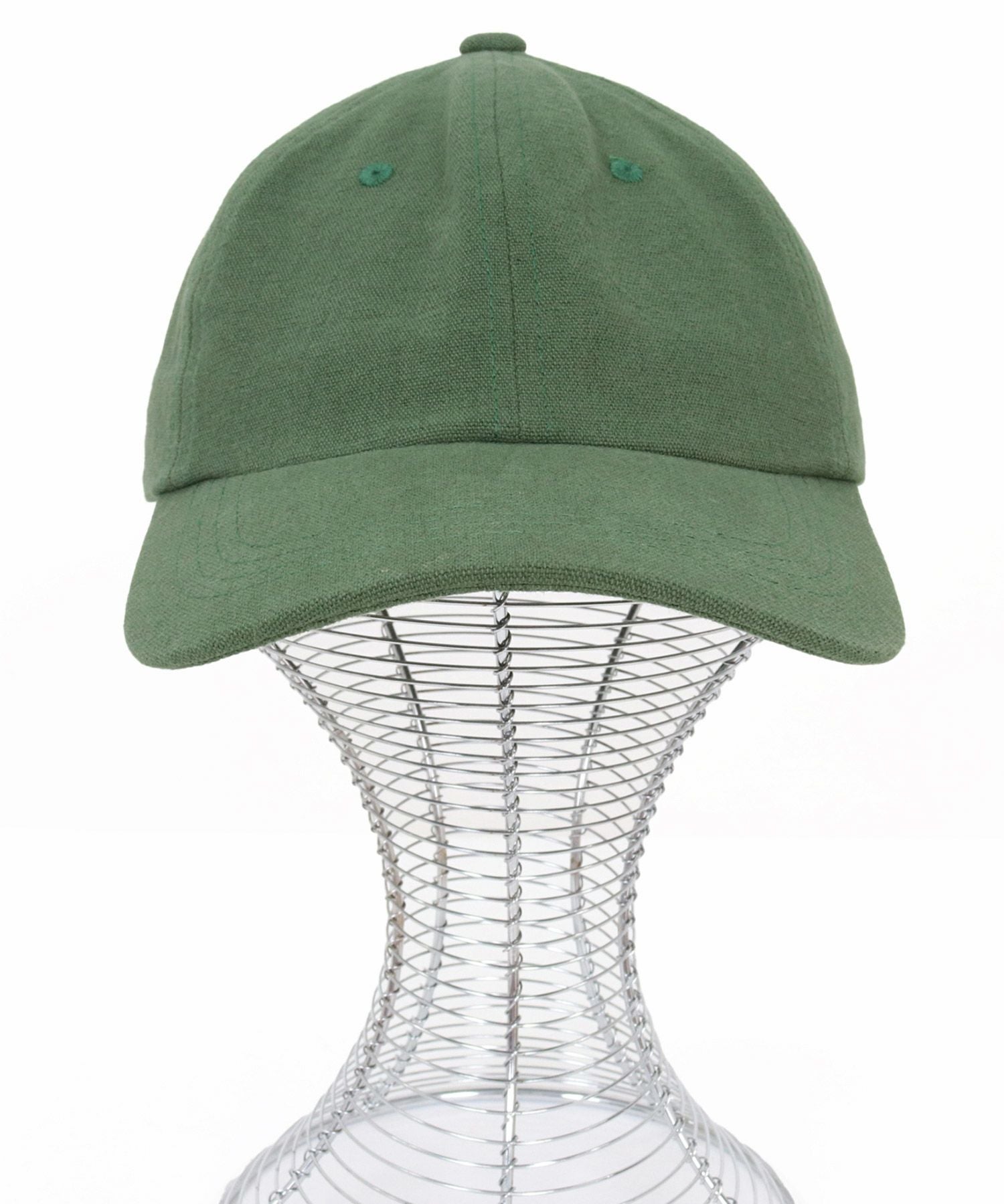 CAMBIO(カンビオ)】Cotton Linen Washer Cap キャップ(OP-261-BO007