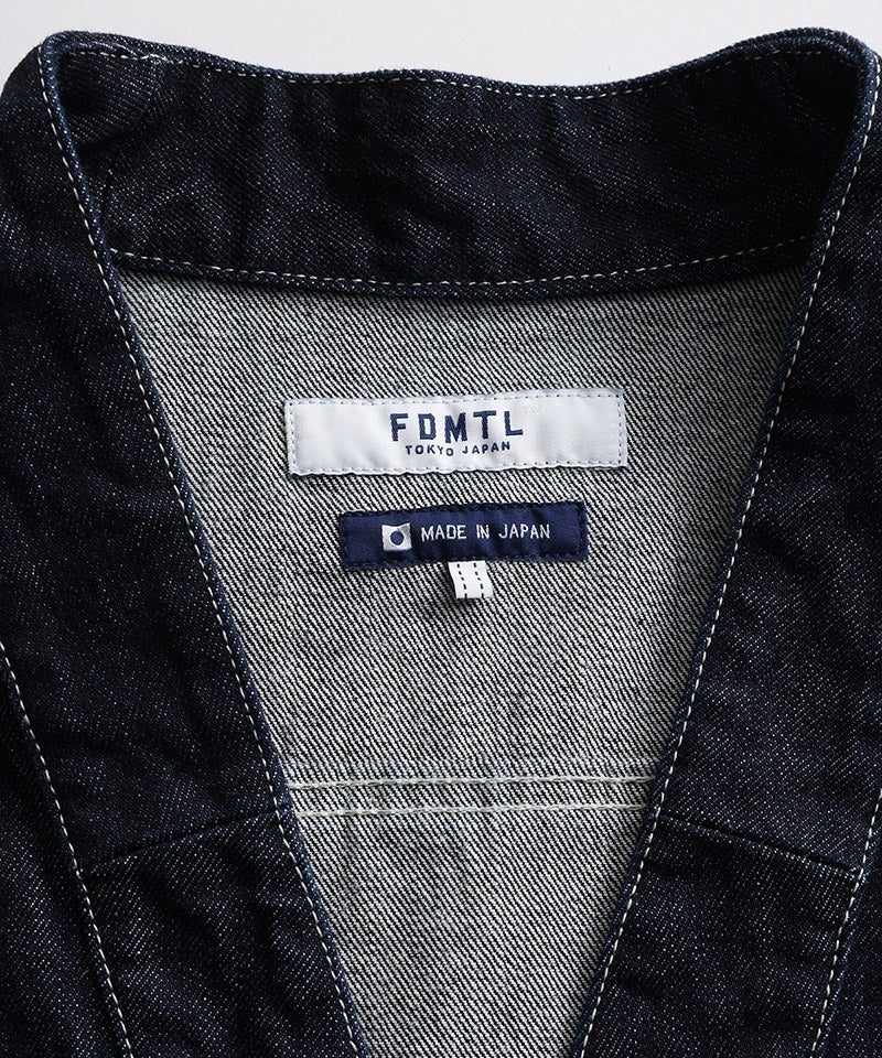 FDMTL(ファンダメンタル)】 FLARE DENIM JACKET RINSE デニム