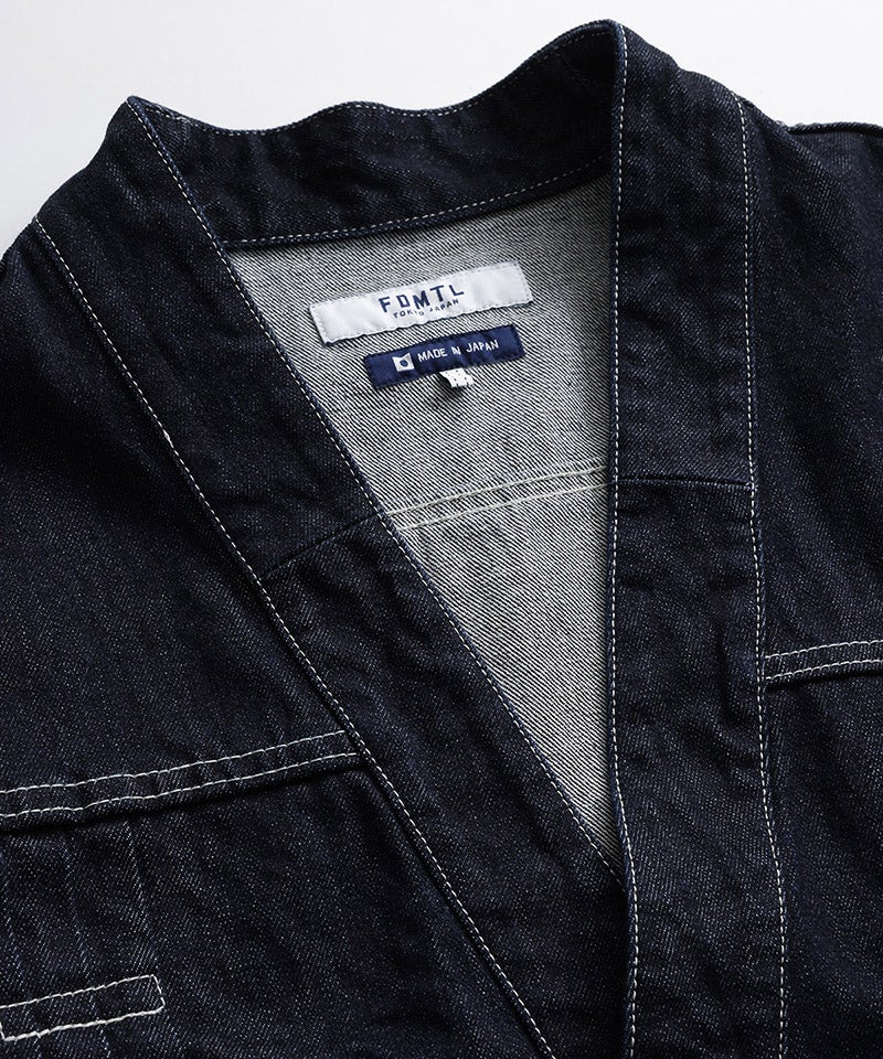 FDMTL(ファンダメンタル)】 FLARE DENIM JACKET RINSE デニム